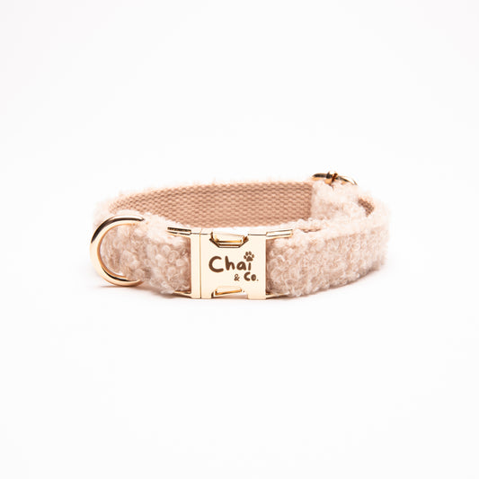 Cream Sherpa - Dog Collar