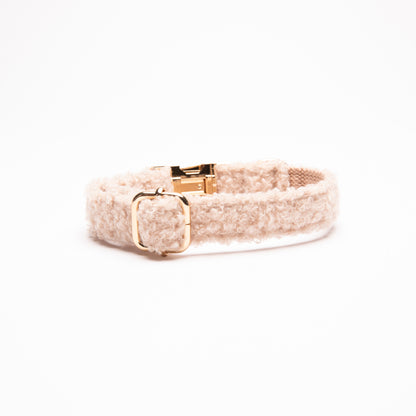 Cream Sherpa - Dog Collar