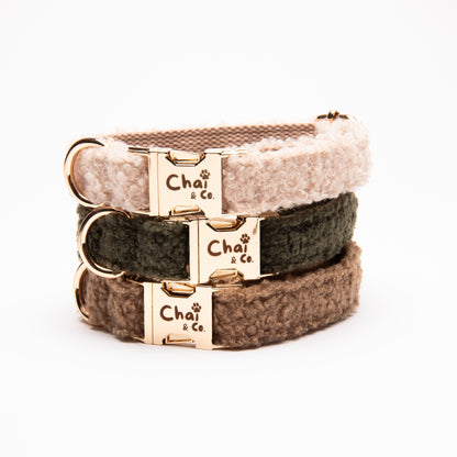 Cream Sherpa - Dog Collar