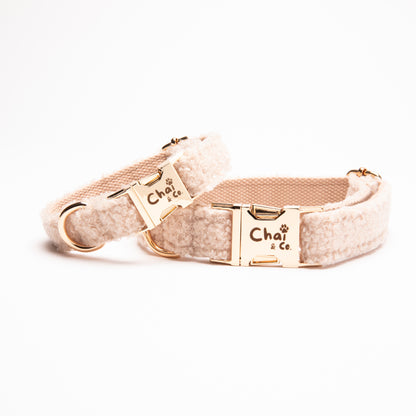 Cream Sherpa - Dog Collar
